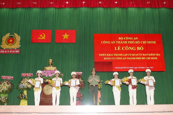 Thành lập Cơ quan Ủy ban Kiểm tra Đảng ủy Công an TPHCM ảnh 1