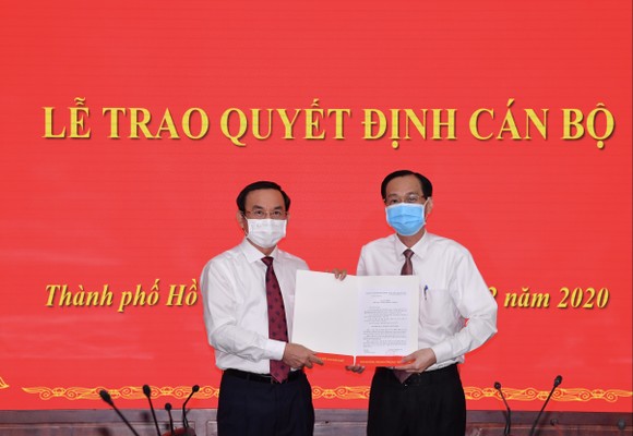 Đồng chí Lê Thanh Liêm được phân công, bổ nhiệm làm Trưởng Ban Nội chính Thành ủy ảnh 1
