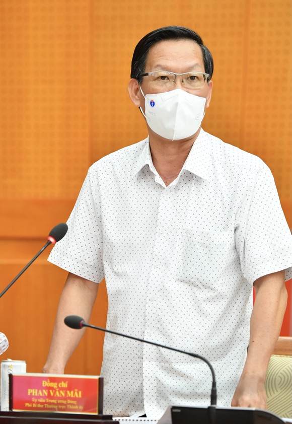 Bí thư Thành ủy TPHCM Nguyễn Văn Nên: Bình tĩnh, tự tin sớm ngăn chặn, kiềm chế, kiểm soát dịch ảnh 3