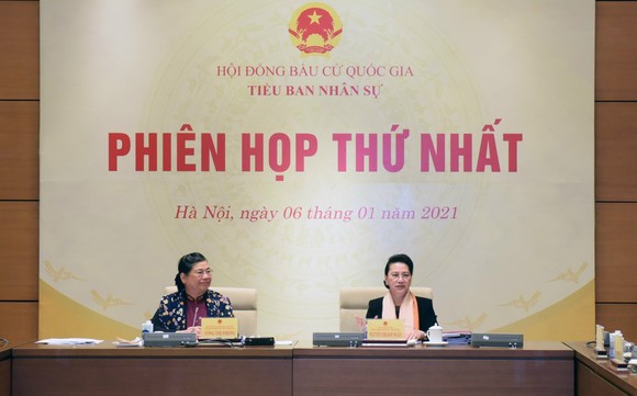 Tiểu ban Nhân sự của Hội đồng Bầu cử Quốc gia tiến hành Phiên họp thứ nhất ảnh 1