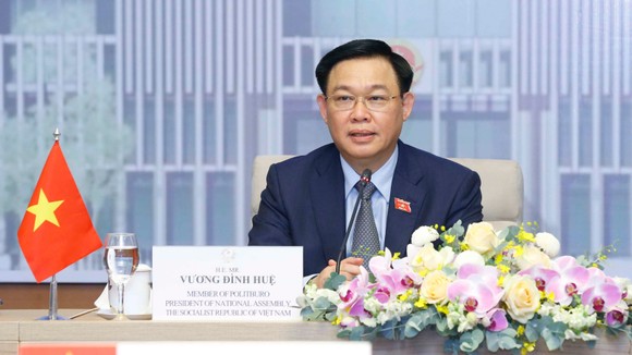 Chủ tịch Quốc hội Vương Đình Huệ hội đàm với Chủ tịch Hạ viện Australia ảnh 2
