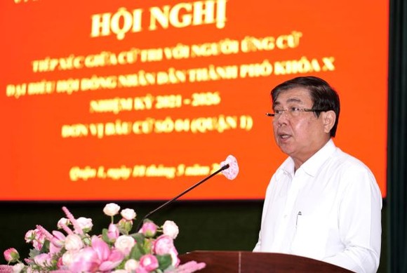 Chủ tịch UBND TPHCM Nguyễn Thành Phong: Công tác phòng chống dịch vẫn là nhiệm vụ hàng đầu của TPHCM ảnh 3
