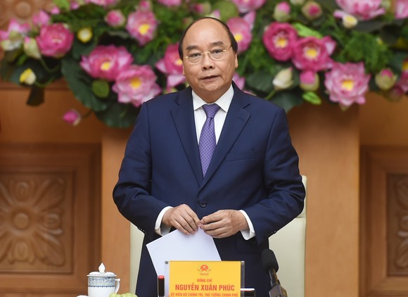 Thủ tướng Nguyễn Xuân Phúc gặp mặt cán bộ đoàn tiêu biểu nhận giải thưởng Lý Tự Trọng 2021 ảnh 1