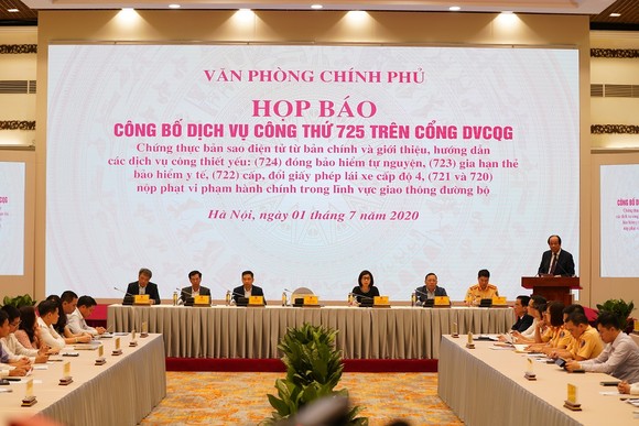 Công bố dịch vụ công thứ 725 trên Cổng Dịch vụ công Quốc gia ảnh 1