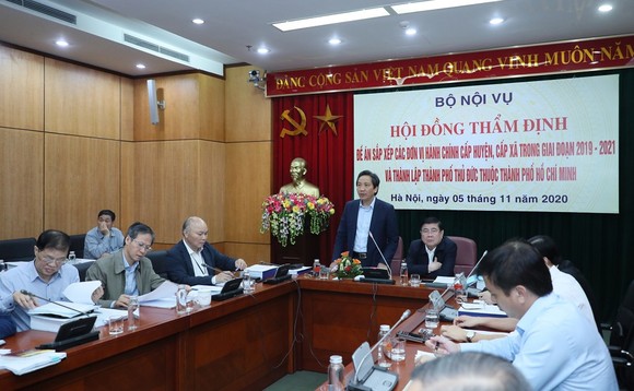 Hội đồng thẩm định thông qua đề án sắp xếp các đơn vị hành chính tại TPHCM ảnh 2