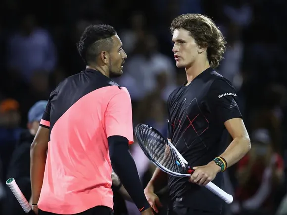 “Gã tiểu tử ngổ ngáo” Nick Kyrgios: Đôi co với Thiem quanh vụ của Zverev và Djokovic, rồi cùng Zverev bỏ… giải đấu ở Đức ảnh 3