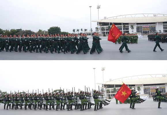 Các lực lượng tổng duyệt phương án bảo vệ Đại hội Đảng lần thứ XIII ảnh 4