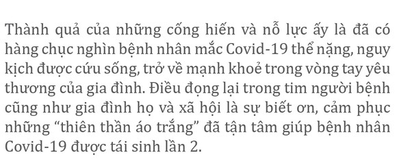Nỗ lực giành lại sự sống từ tay “tử thần covid-19” ảnh 19