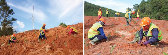 Trên đại công trường điện gió ở huyện miền núi Quảng Trị ảnh 16