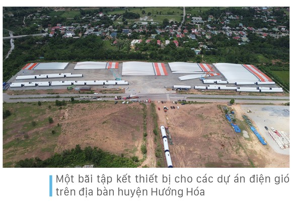 Trên đại công trường điện gió ở huyện miền núi Quảng Trị ảnh 6