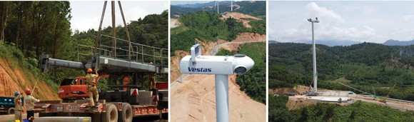 Trên đại công trường điện gió ở huyện miền núi Quảng Trị ảnh 10