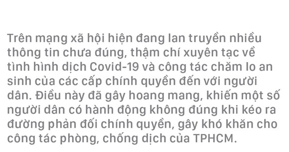 Mong người dân cảm thông, chia sẻ cùng địa phương ảnh 1
