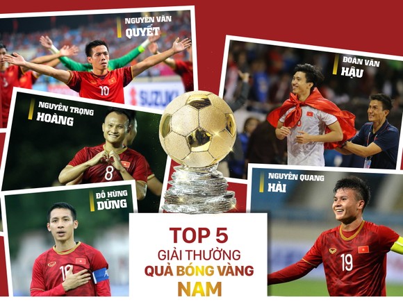 Danh sách rút gọn giải thưởng Quả bóng vàng VN 2019 ảnh 1