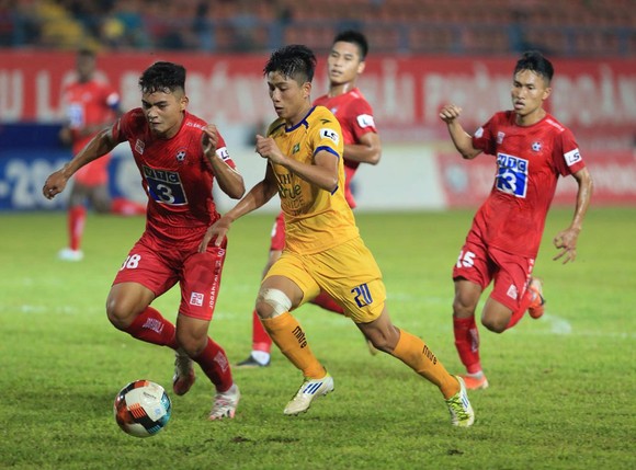 SLNA là đội thứ 11 trụ hạng V-League ảnh 1