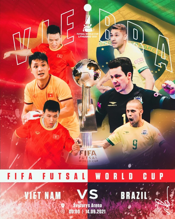 Lịch thi đấu của Đội tuyển futsal Việt Nam tại World Cup 2021 ảnh 1