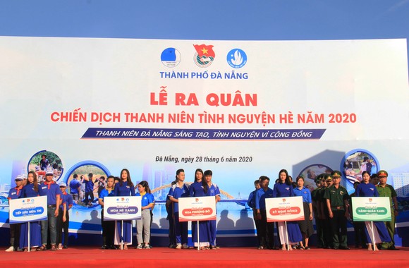 Đà Nẵng ra quân chiến dịch thanh niên tình nguyện hè năm 2020 ảnh 1