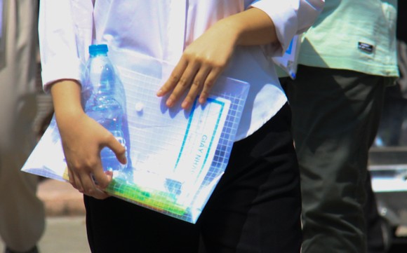 Gần 11.400 thí sinh Đà Nẵng, Quảng Ngãi hoàn thành môn thi đầu tiên kỳ thi tốt nghiệp THPT đợt 2 ảnh 13