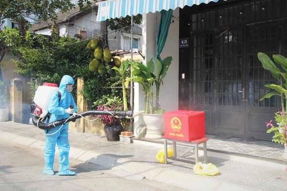 Đà Nẵng diễn tập 4 tình huống bầu cử khi dịch Covid-19 bùng phát ảnh 15