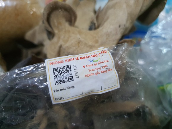 Quận Hải Châu: Kiểm soát nguồn gốc sản phẩm bằng tem QR Code ảnh 2