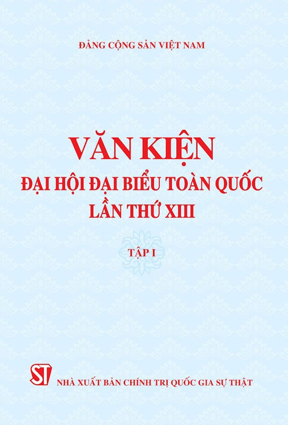 Ra mắt bộ sách Văn kiện Đại hội đại biểu toàn quốc lần thứ XIII ảnh 1