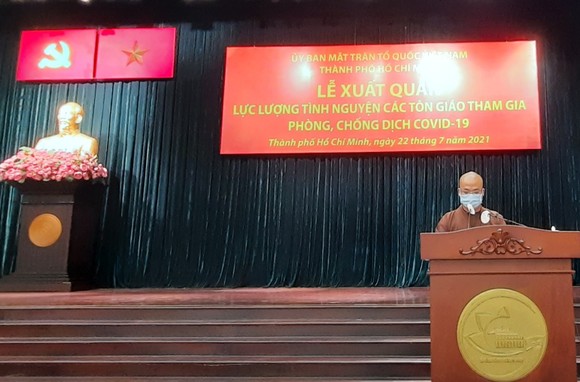 299 tình nguyện viên thuộc các tôn giáo tham gia phòng, chống dịch Covid-19 ảnh 2