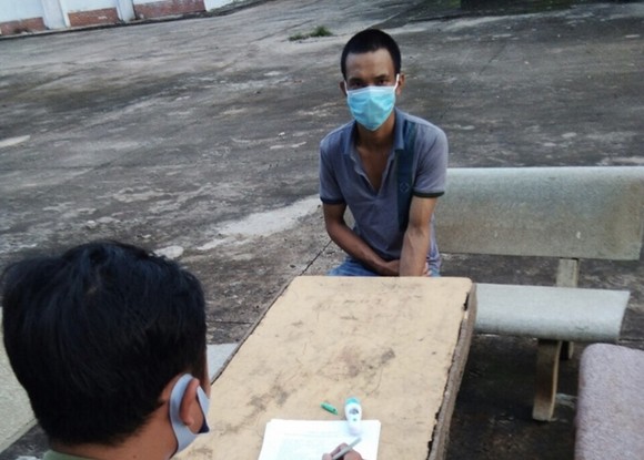 Nam thanh niên 2 lần vượt biên trái phép trốn cách ly ảnh 1
