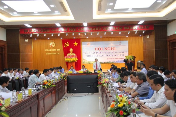 Tập trung tháo gỡ khó khăn cho các dự án năng lượng ở Quảng Trị ảnh 1
