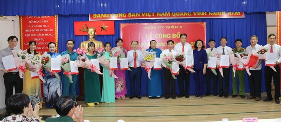 Quận 5 thành lập Đảng bộ phường 12 sau khi nhập hai phường ảnh 1