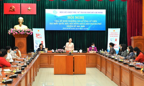 Chia sẻ kinh nghiệm vận động bầu cử cho nữ ứng viên ĐBQH, ĐB HĐND TPHCM ảnh 3