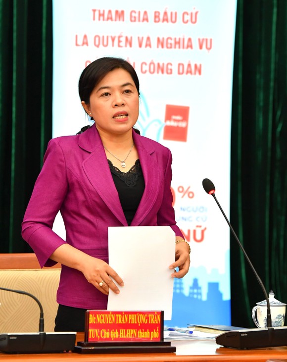 Chia sẻ kinh nghiệm vận động bầu cử cho nữ ứng viên ĐBQH, ĐB HĐND TPHCM ảnh 2