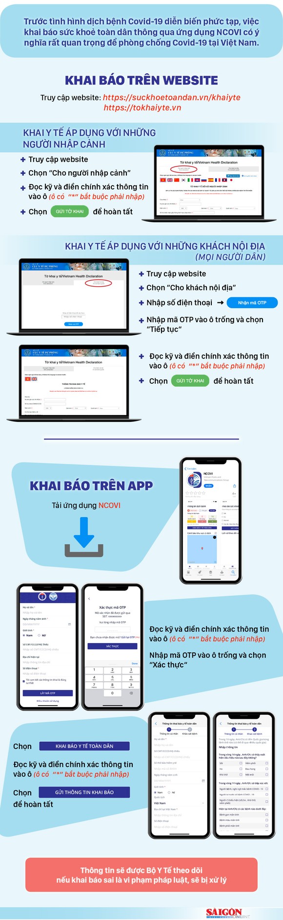 Khai báo sức khỏe qua ứng dụng điện thoại ảnh 1