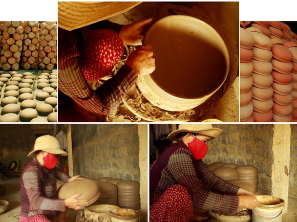 Làng gốm Trung Sơn - Làng của những chiếc nồi gốm nung ảnh 10