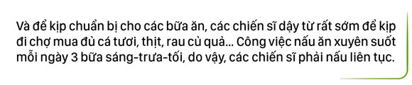 Cảm động Bộ đội nấu cơm cho bệnh viện dã chiến ảnh 11