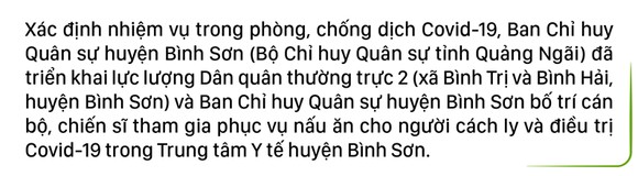 Cảm động Bộ đội nấu cơm cho bệnh viện dã chiến ảnh 4