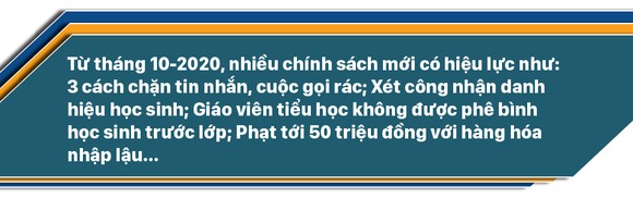 Những chính sách có hiệu lực từ tháng 10-2020 ảnh 1