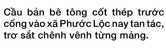 Phước Lộc tan hoang sau bão ảnh 11