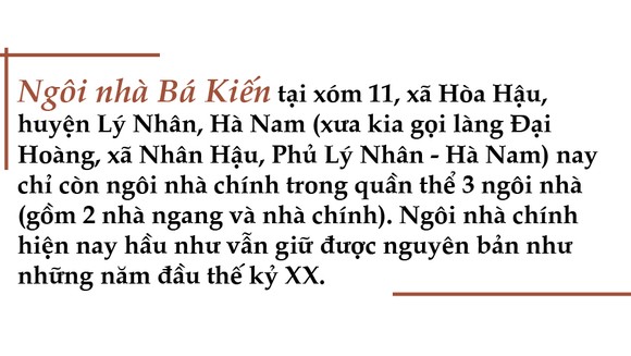 Kiến trúc ngôi nhà Bá Kiến qua hơn một thế kỷ ảnh 1