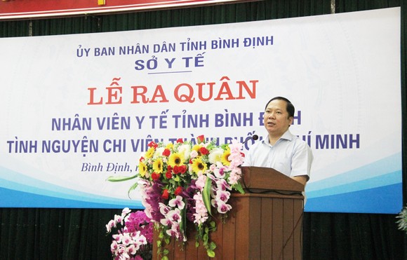 Bình Định tiếp tục tăng cường y bác sĩ vào TPHCM tham gia chống dịch ảnh 2