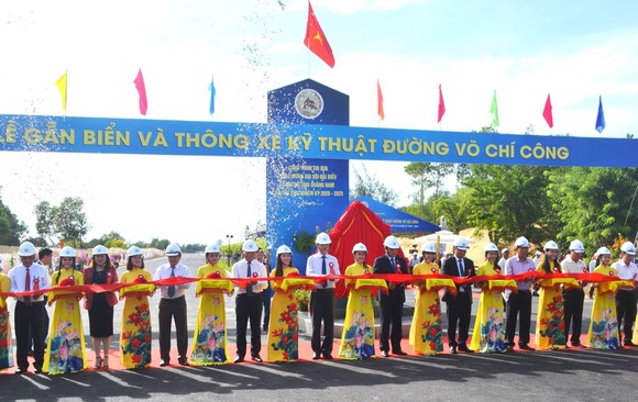 Quảng Nam gắn biển và thông xe kỹ thuật đường Võ Chí Công ảnh 1