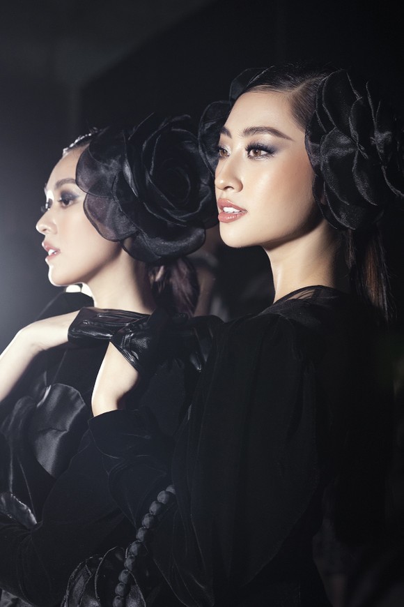 Khánh Vân, Lan Khuê, Lương Thuỳ Linh, Tường San khai mạc Vietnam Runway Fashion Week 2020 ảnh 9