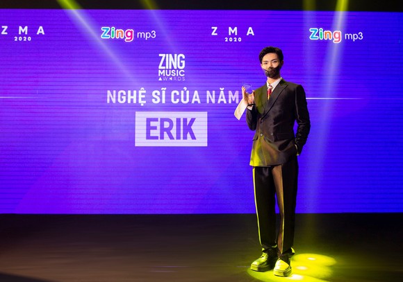 Jack lập cú đúp 2 giải thưởng, Erik là "Nghệ sĩ của năm" tại Zing Music Award 2020 ảnh 1