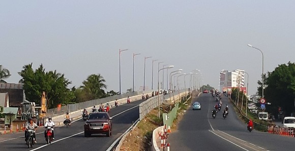 Sáng nay 18-1, thông xe cầu Quang Trung mới ở Cần Thơ ảnh 3