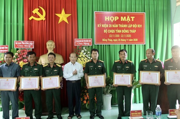 Đội K91 ở Đồng Tháp tìm kiếm, quy tập được 1.867 bộ hài cốt liệt sĩ ảnh 1