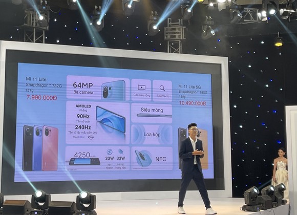 Mi 11 Lite và Mi 11 Lite 5G chính thức ra mắt tại Việt Nam ảnh 3