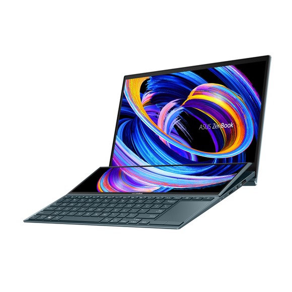 ZenBook Duo 14 UX482 laptop có thiết kế 2 màn hình ảnh 3