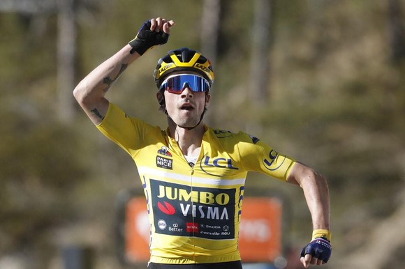 Primoz Roglic lần thứ hai thắng chặng nhưng vẫn chưa đòi lại Áo đỏ ảnh 4