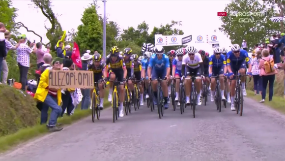 Khán giả 'Opi-Omi' gây ra vụ tai nạn Tour de France có thể ngồi tù 1 năm ảnh 1