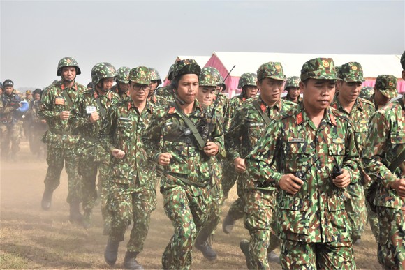Việt Nam – Campuchia diễn tập cứu hộ, cứu nạn khu vực biên giới đất liền ảnh 9