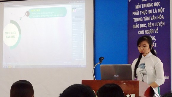 Quận Tân Bình tổ chức vòng chung khảo Cuộc thi 'Thiết kế bài giảng sáng tạo trên phần mềm' ảnh 1