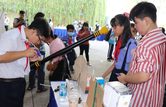 350 đoàn viên tham gia Hội trại 'Tiếng mõ Nam Lân' ảnh 2